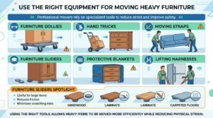 How to Move Heavy Furniture Safely | Expert Tips